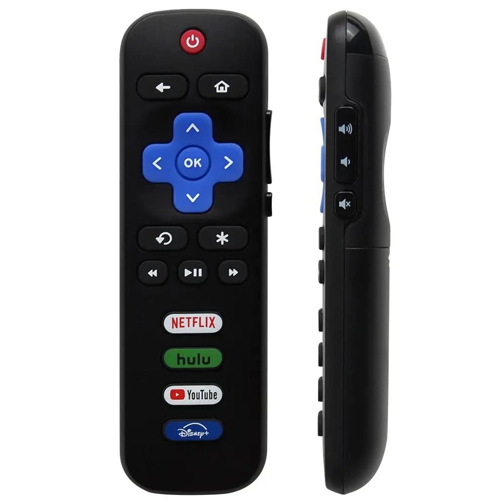 New Replacement Remote Control Fit for All Roku TV, Compatible for TCL Roku/Hisense Roku/Sharp (Not for Stick, Box or Speaker)