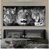 DIY Diamond Painting Black and White Animal Tiger 5D Full Drill Diamond Mosaic Cross Stitch Embroidery Kit Rhinestone S266