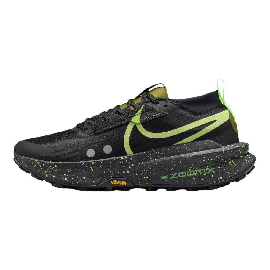 Nike Zegama Trail 2 Повседневные беговые кроссовки Мужские Черно-зеленые FD5190-012