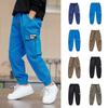 Kids' Cargo Joggers - Drawstring Hip Hop Pants