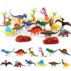 Tyrannosaurus Pterosaur Model Small Dinosaur Set, Jurassic Simulation Animal, Model Dinosaur Toy