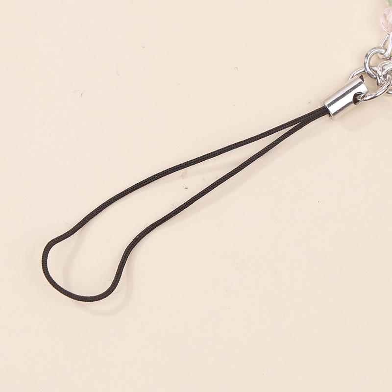 Модный ручной работы бисерный шнурок для телефона с кулоном в виде кошки, бусины, сумка, брелок для сотового телефона, подарки для девочек