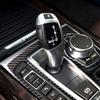 Для BMW X5 X6 F15 F16 2014 2015 2016 2017 рамка панели переключения передач из углеродного волокна автомобиля