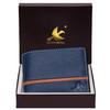 HORNBULL Denial Navy Mens Leather Wallet and Premium Quality Leather Wallet for Mens with RFID Blocking Mens Wallet
