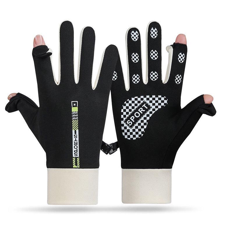 Ветрозащитные Водонепроницаемые Зимние Перчатки с Сенсорным Экраном для Мужчин и Женщин - Флисовая Подкладка для Велоспорта, Катания на Лыжах и Холодной Погоды