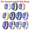 Stainless Steel Strap for Huawei Watch Fit 3 Metal Band Replacement Quick Bracelet Wristband for Huawei Fit 3 Smartwatch Corrrea