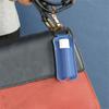 Women Portable Mini Lipstick Bag Keychain PU Leather Lip Gloss Bag Case For Travel