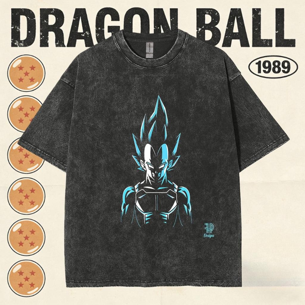 Summer DBZ Vintage Mens Washed TShirt Cotton Heavyweight Gohan Vs Cell Print Bodybuilding Gym Tee Streetwear