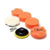 6 Pcs/set Set Kit Car Beauty Polishing Buffer Pad Car Polish Drill Adapter