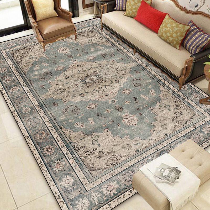 American Style Easy Clean Carpets Living Room Persia Decoration Large Area Rugs Washable Soft Bedroom Lounge Non-slip Floor Mat