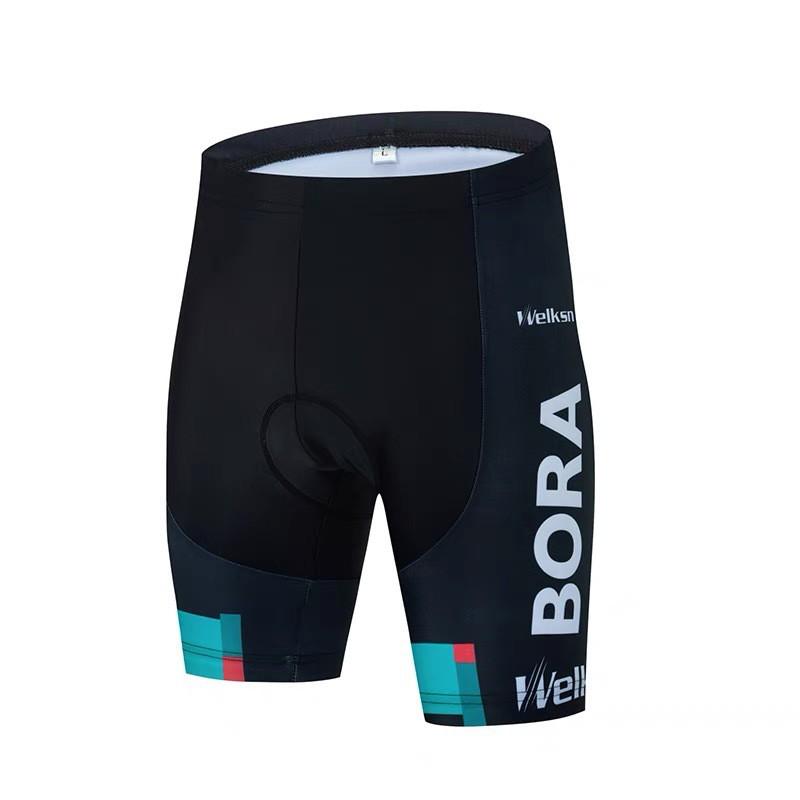 Mens Cycling Jersey Shorts Set Breathable Quick Dry Mountain Road Bike Apparel Lake Blue
