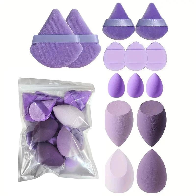 4/14Pcs Makeup Sponge Cosmetic Blender Beauty Egg Foundation Sponges Puff Powder Puffs Make Up Accessories Women Makeup Tools
