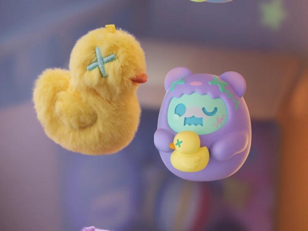 В наличии Поиск Единорога ShinWoo Серия Наклеек Любовь Мини Слепая Коробка Призрачный Медведь Модные Игровые Аксессуары Подарки