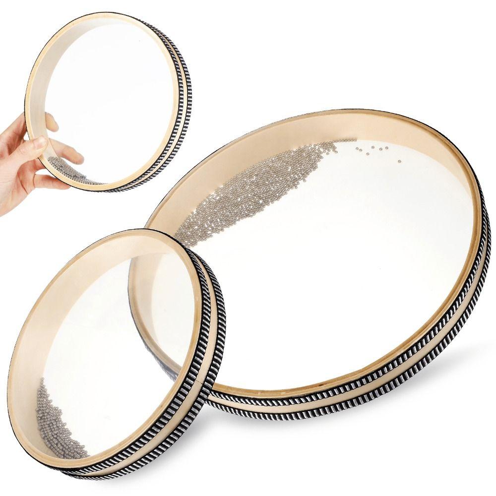 The Sound of The Sea Wave Drum Double Sided Hand Drum Musical Instrument Ocean Drum Meditation