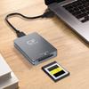 Устройство для чтения карт CFexpress Type B USB 3.2 10 Гбит/с Читатель CFexpress с кабелем USB C на USB C/A Поддержка Android/Windows/ OS
