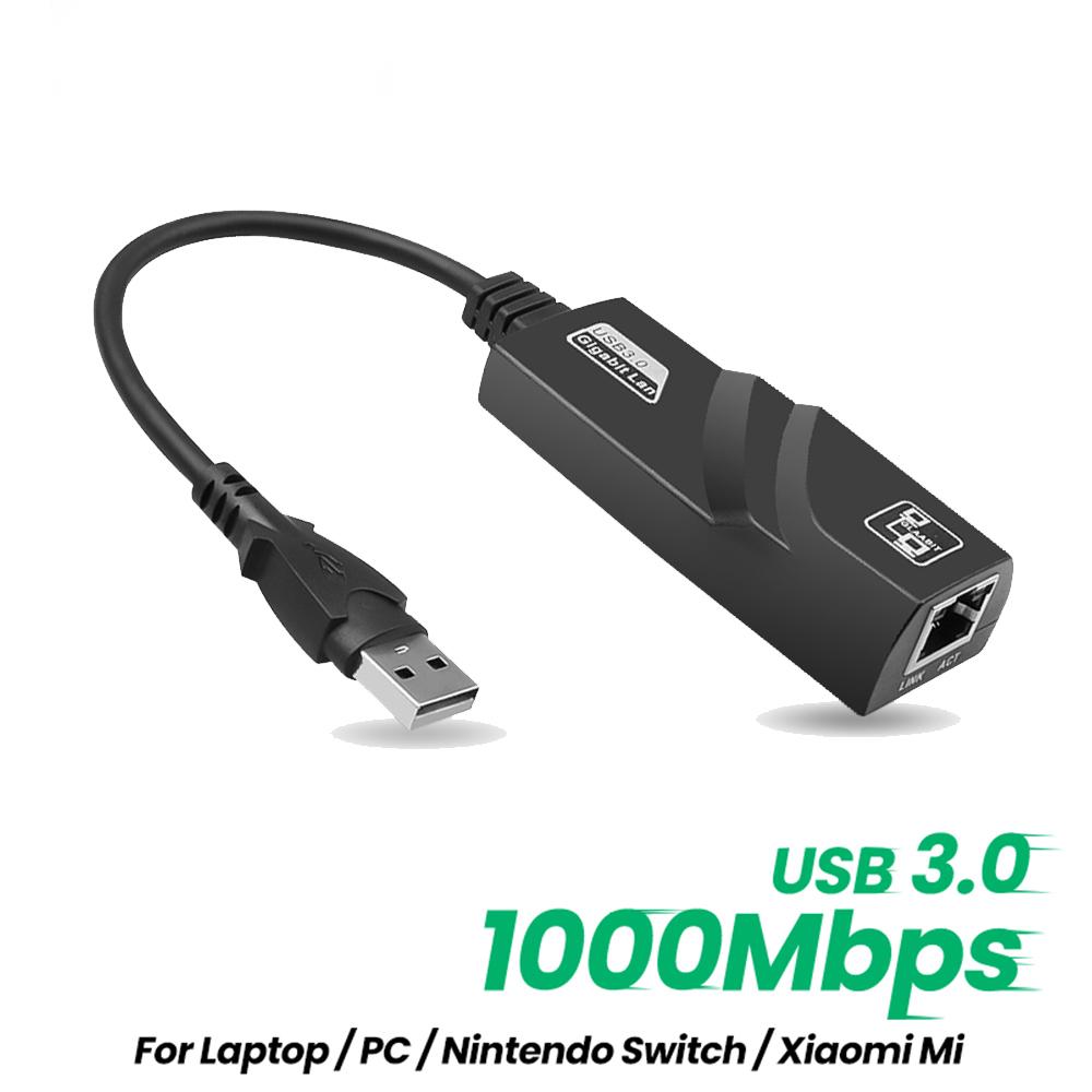 KEBIDU 1000 Мбит/с Высокоскоростной USB 3.0 на RJ45 Гигабитный Ethernet Адаптер Plug & Play LAN Сетевой Донгл для Windows macOS Linux Ноутбука ПК