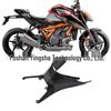 KTM 1290 Carbon Fiber Fuel Tank Rear Cover - Dry Carbon 3K (2020+)