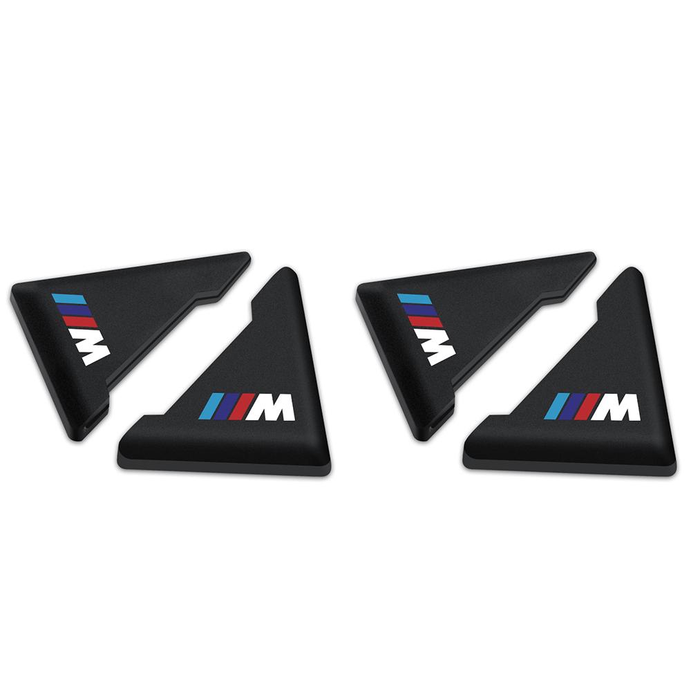 2/4Pcs Car Door Corner Anti-collision Covers Silicone Stickers for BMW M F12 F13 F30 E60 E65 E66 E63 F01 F02 X1 X3 4 5 6 7 Serie QB4