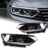 Передние фары (USA, с лампами, 2 шт) для Volkswagen Passat B8 2015-2023 гг