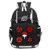 Anime Backpack Schoolbag Teenagers Akatsuki Itachi Sharingan Cosplay Boys Girls Laptop Bags Travel Rucksack