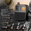 Воздушный насос 25 PSI с аккумулятором 8000 мАч, перезаряжаемый насос для сапборда, электрический портативный автомобильный надуватель с цифровым дисплеем, инструмент для быстрого надувания