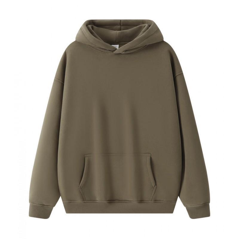 Mens Oversized Hooded Sweatshirt 350g Heavyweight Fleece Lined Warm Fall Winter Casual Top