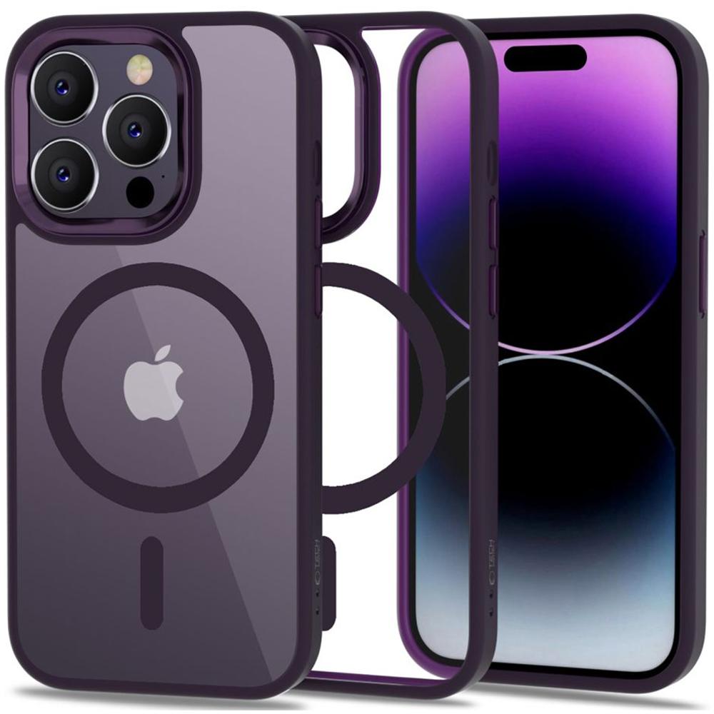 Tech-Protect Magmat Magsafe Iphone 14 Pro Deep Purple/Clear
