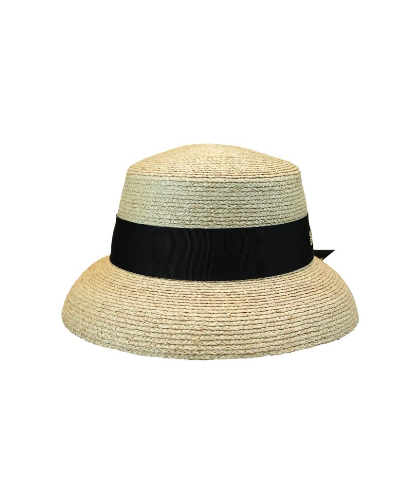 Kaliseumontapone Gloria Ribbon Raffia Cloche Hat
