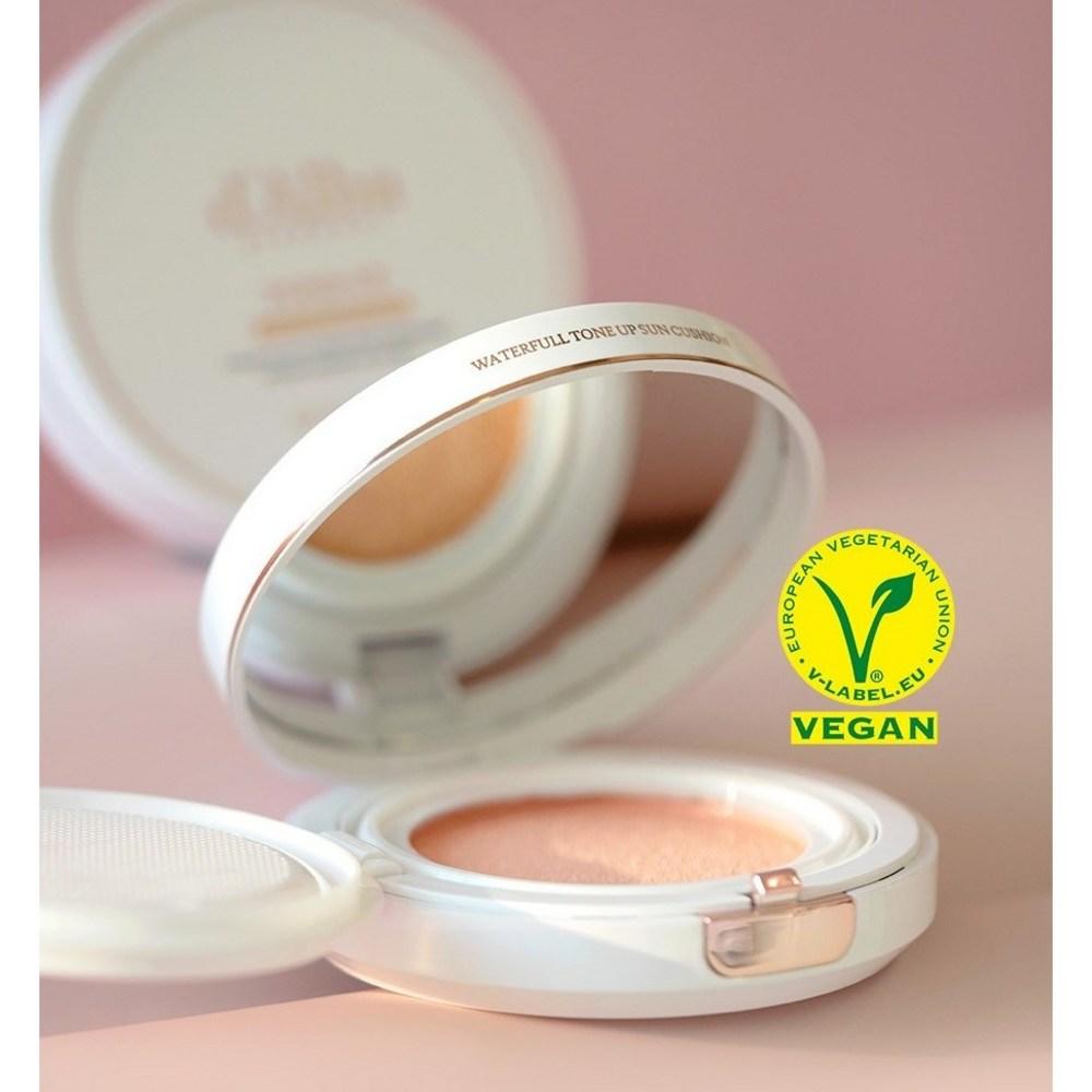 Dalba Waterful Tone-Up Sun Cushion SPF50+ PA++++, 15 г, 2 шт.