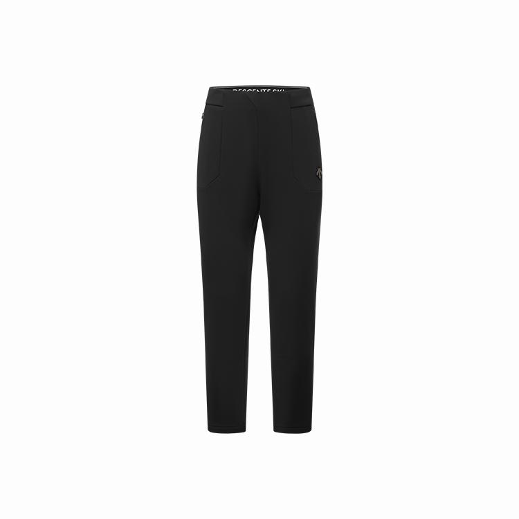 DESCENTE Серия Лыжный Стиль Уличные Теплые Вязаные Флисовые Спортивные Длинные Брюки Мужские низ Черный D4431SKP61