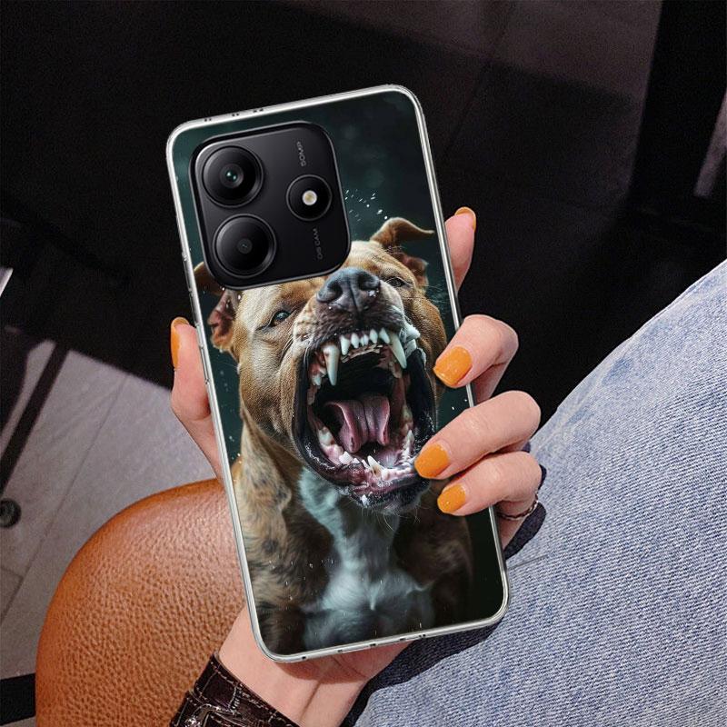 Чехол для телефона Pit Bull Pet Dog Pitbull для Xiaomi Redmi Note 15 14 14S 13 Pro Plus 12 12S 11S 11E 10S 10 11T 5G Uniq