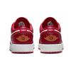 Кроссовки Air Jordan 1 Low GS Cardinal Red Kids Noble-Red White University-Gold 553560-607