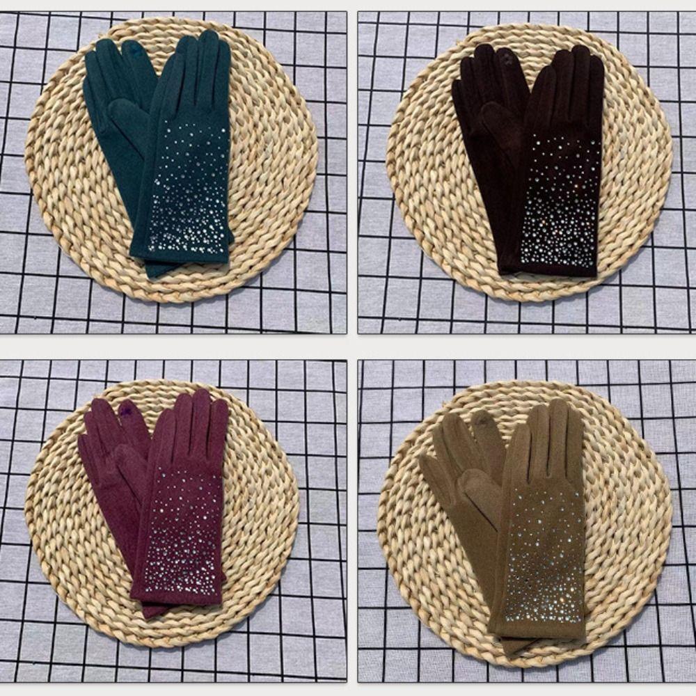 Touch Screen Warm Gloves Windproof Cycling Gloves High Quality Winter Gloves  Winter