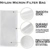 Gutenberg's tough 2x4 inch nylon micron bags 10-100 Packs | nylon tea filter bags | All Micron Sizes (10-Pack, 90)