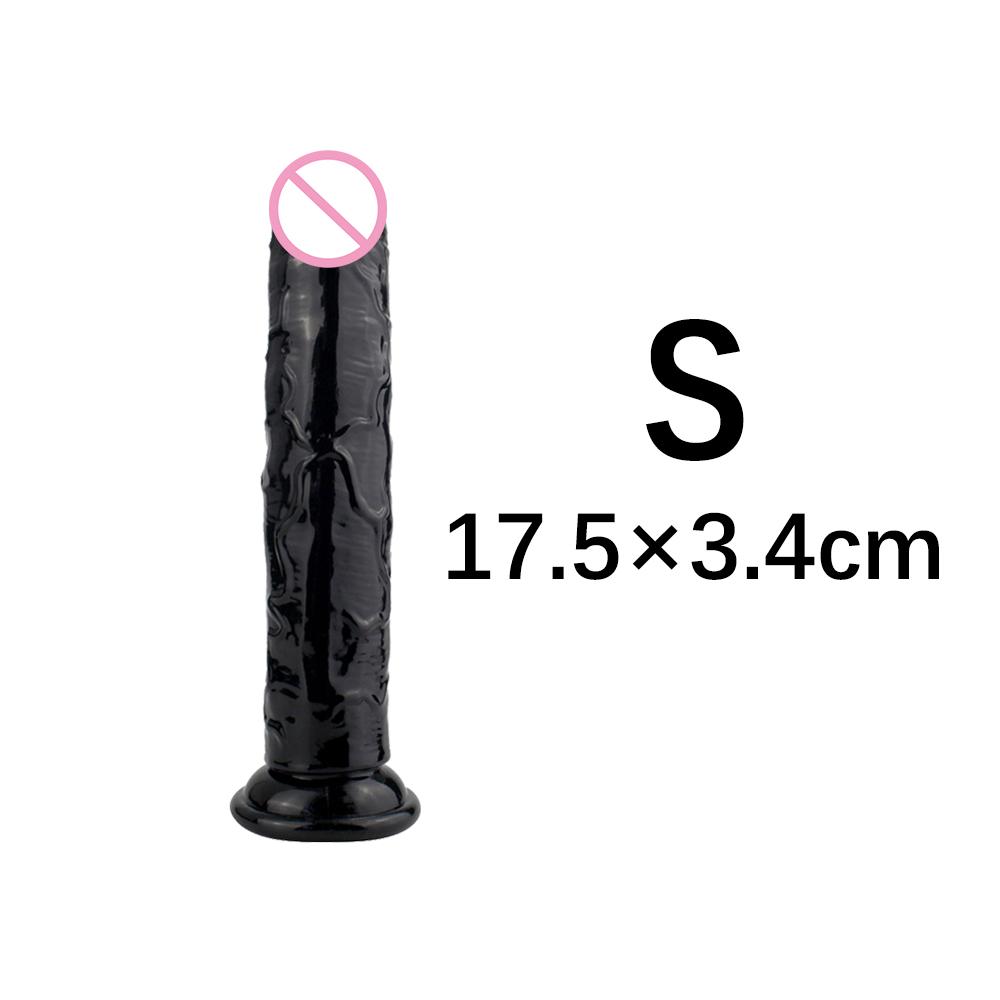 Сильная присоска, желейный фаллоимитатор для точки G, огромный реалистичный пенис, член, анальный женский сексуальный товар, секс-игрушки