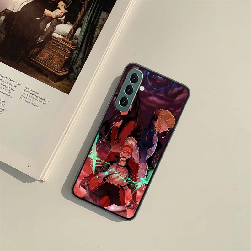 Чехол для телефона Bilibili F-Fate Stay Night для Samsung A04S A05S A15 A25 A35 A55 A14 A24 A34 A54 A71 A51 A41 A31 A21S A11 Galaxy Note