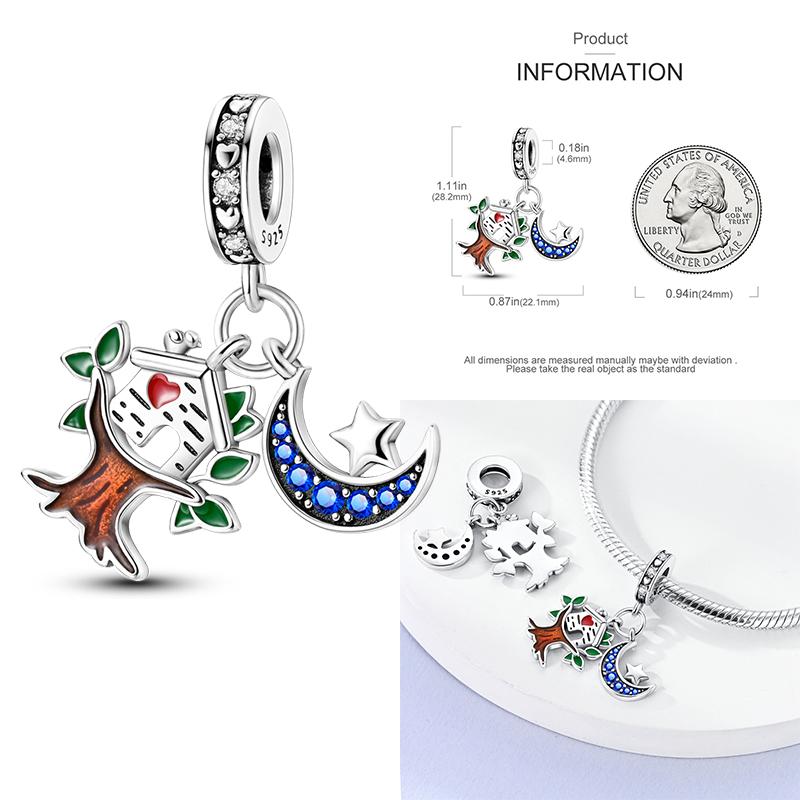 Медные Рождественские Хэллоуин Тыква Подвески Шармы Бусины Подходят для Оригинального Браслета Ожерелья для Женщин Сделай Сам