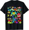 Футболка для любителя видеоигр Geometry Video Gamer Lover Dash