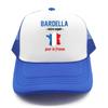 French Bardella Hope Trucker Hat Retro French Bardella Fans Unisex Cap Cool Summer Unisex Baseball Caps Mesh Net Outdoor Hats