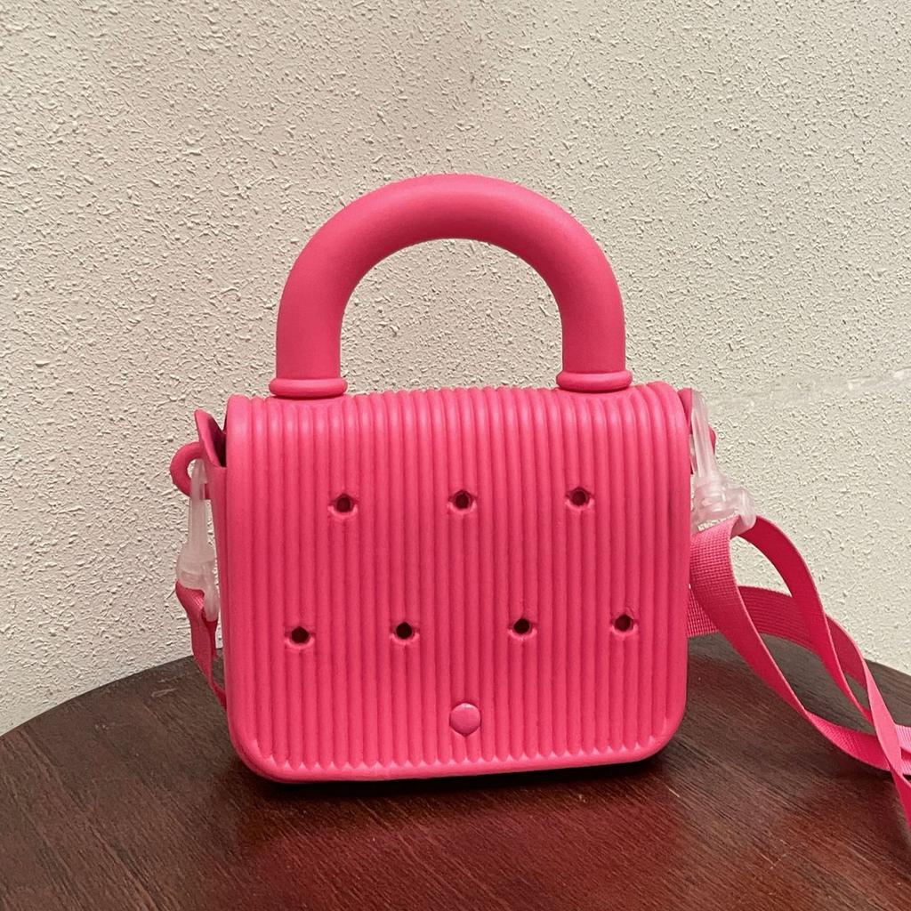 EVA Bogg Bag Lightweight Women's Beach Bag Honeycomb Hole Design Large Capacity Waterproof Tote Shoulder Handbag