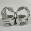 Type-C Double Head 100W Fast Charging Data Cable for iPhone 15 Braided Jacket 4.0 Wire Conductor