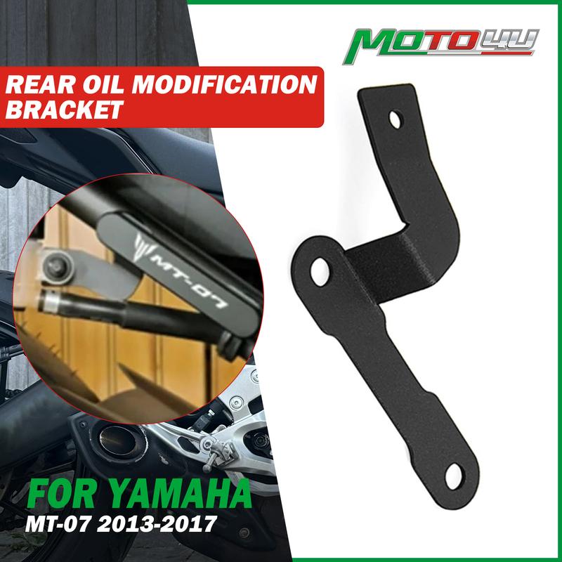 MOTO4U Для YAMAHA MT07 MT-07 2013-0217 2014 2015 Мотоцикл Задний кронштейн для модификации масляного бака Удаление подножки пассажира Комплект для удаления