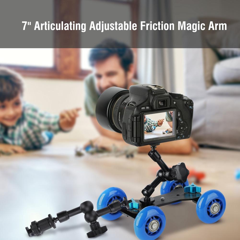 7-дюймовый шарнирный регулируемый фрикционный Magic Arm для крепления на горячий башмак для работы с камерами