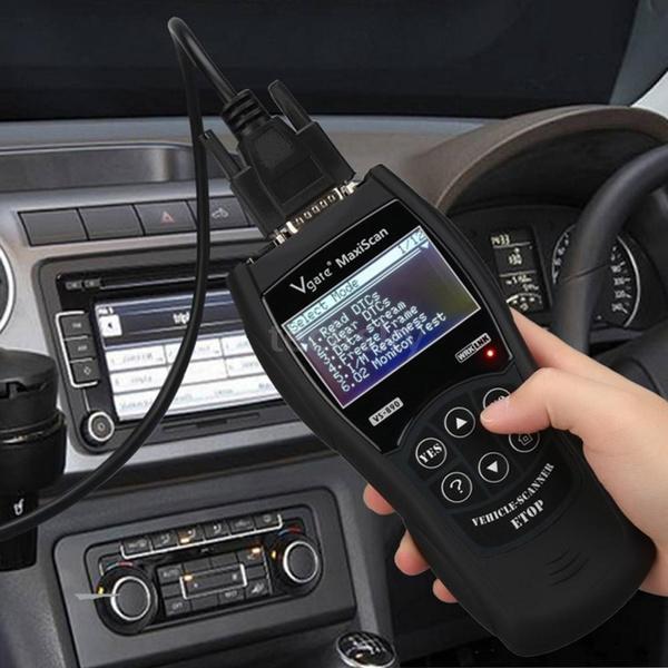 Универсальный автомобильный считыватель кодов, диагностический инструмент, OBD 2, инструмент для сброса сканирования