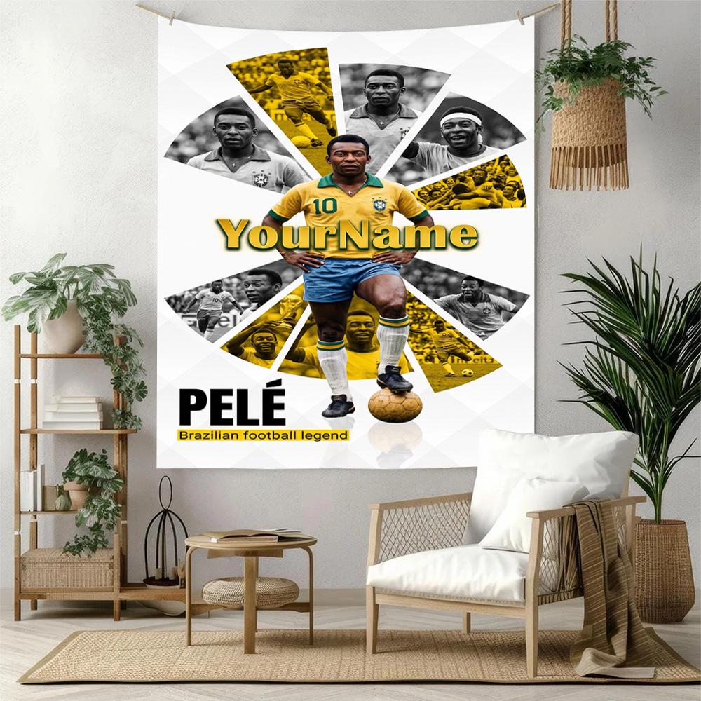 Star Player Custom Your Name Wall Decor Tapestry Art For Pet Memorial Birthdaywedding Party Backdrop Family Gift