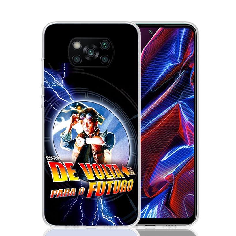 Back To The Future TV Phone Case For Xiaomi Poco X7 X6 X5 Pro F7 Ultra Redmi 15C 15 13 13C 12 12C 10 10A 10C 9 9A 9C 9T Cover Po