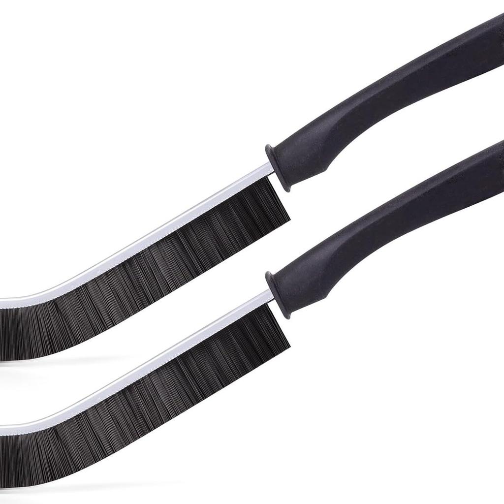 11Pcs Crevice Cleaning Brush Set, Hard Bristle Cleaning Supplies for Kitchen, Bathroom, Corner, Grout, Sink, Cup, Teapot, Bottle, Blender