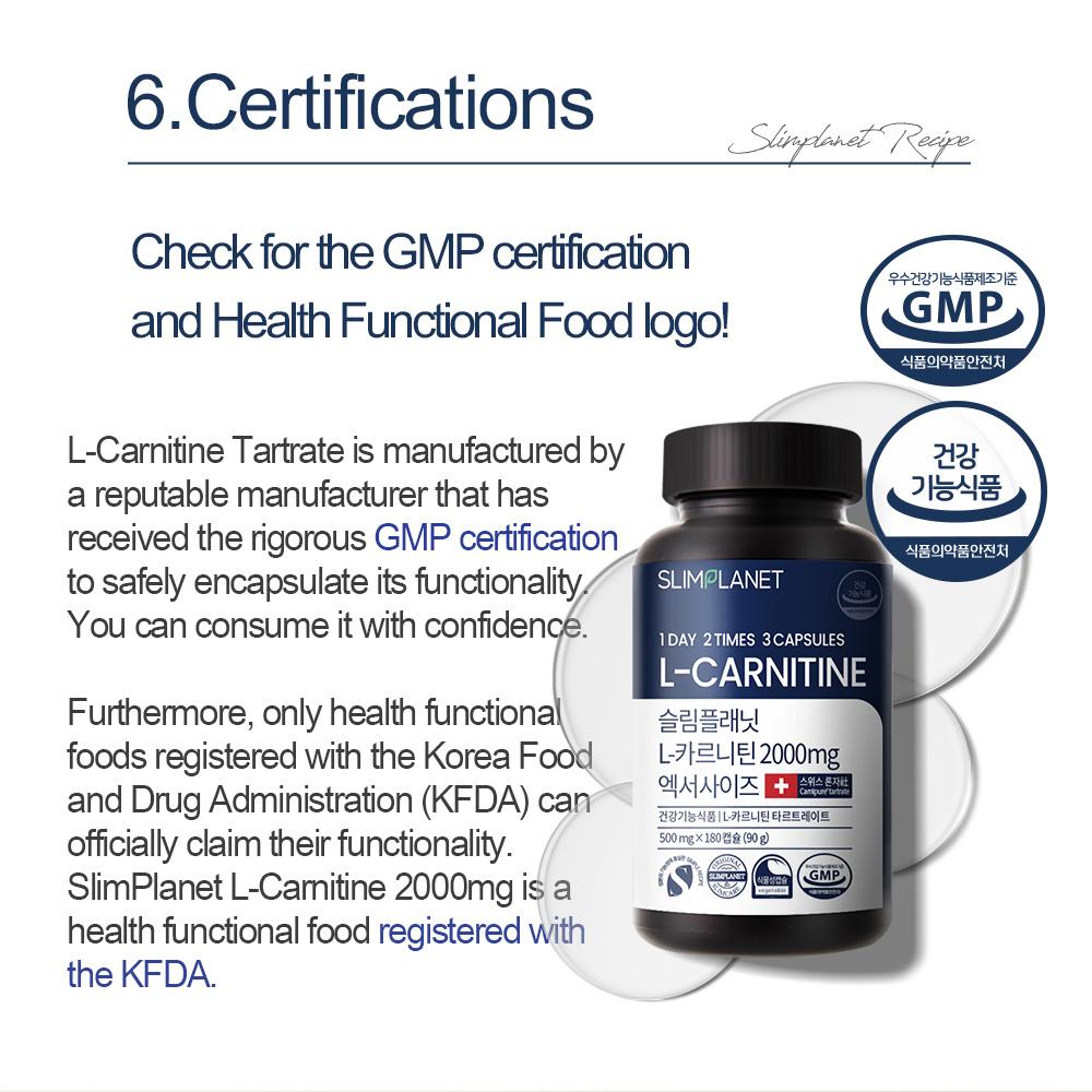 Slimplanet L-карнитин 2000 мг 1 коробка/45 г(500мг*90шт.)Сжигатель жира и усилитель энергии Max Strength для тренировок и снижения веса