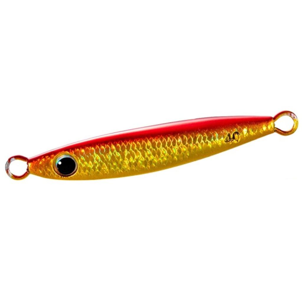 Shimano Ocea Fall Shot 40g Metal Gold JV-A04W Jig, Color S-Red