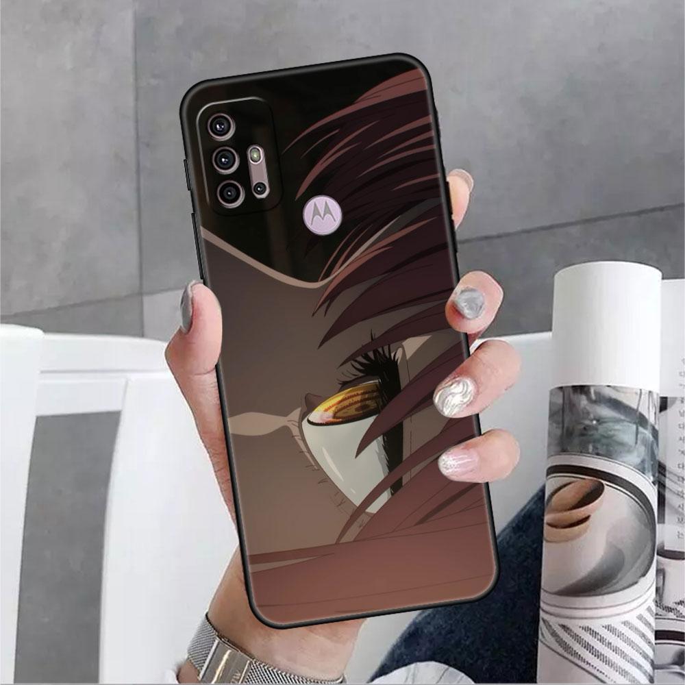 Чехол для Motorola G60 G30 G22 Edge 20 Lite G31 One Fusion G9 G8 G60s G51 G71 G52 G200 G50 мягкий чехол для телефона с бензопилой Makima